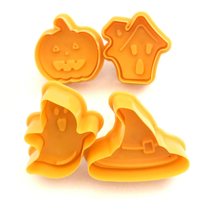 4PC Halloween Plunger Cutter Set.