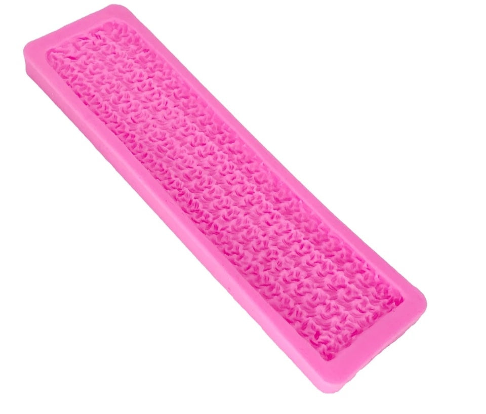 Silicone Mould - Wool Strip - S24.