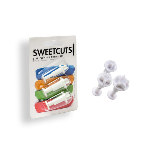 Sweet Cuts Star Plunger Cutter Set