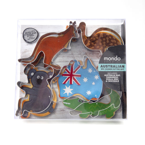 Mondo Cookie Cutter Set - Australian