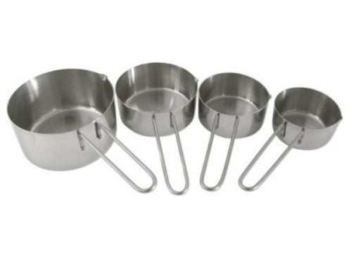 4PC Measuring Cups - Stainless Steel
