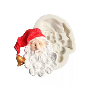 Silicone Mould - Large Santa Face - S355