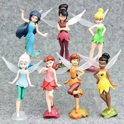 7PC Tinkerbell and Friends Fairy Set