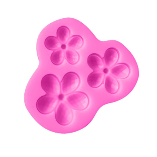 Silicone Mould - Flower Style 3 - S180.