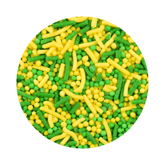 100g Sprinkle Blend - Green & Gold