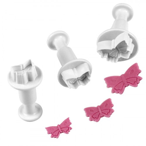 3PC Medium Butterfly Plunger Cutter Set