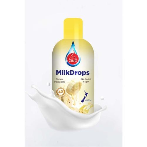 VitalZing Banana Milk Flavouring Drops - 40 Serves