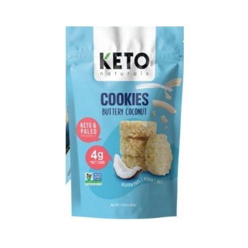 Keto Naturals Cookies 64g - Buttery Coconut