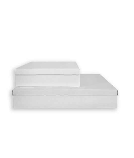 Loyal White Slab Box - 18x14x6