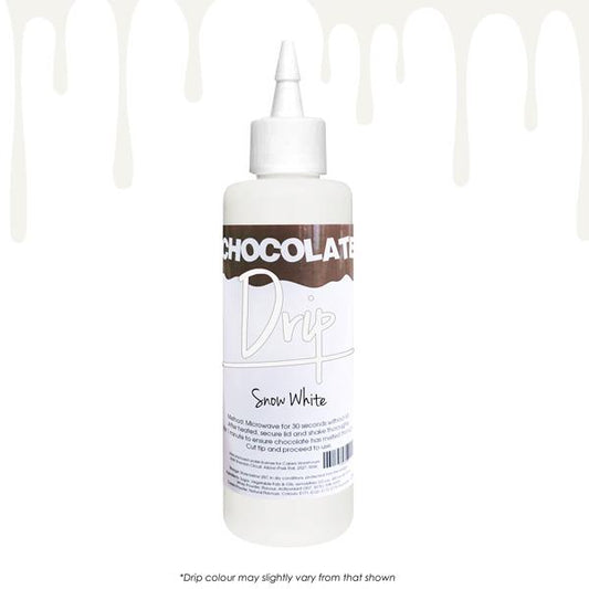 Chocolate Drip 250g - Snow White