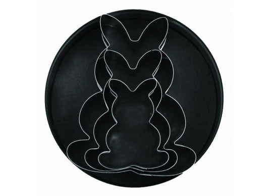 3PC Rabbit Cutter Tin Set