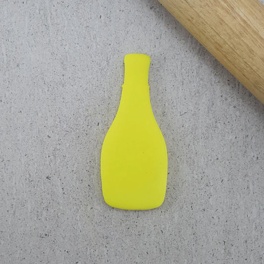 Custom Cookie Cutters Champagne Bottle Cutter.