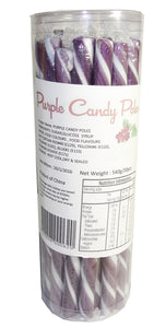 Candy Pole Single Stick - Purple - Grape Flavour