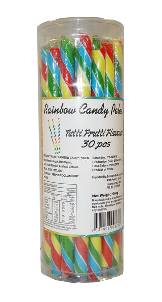 Candy Pole Single Stick - Rainbow