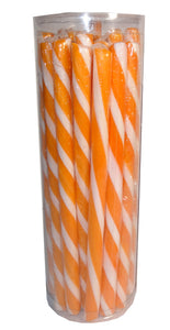 Candy Pole Single Stick - Orange - Orange Flavour