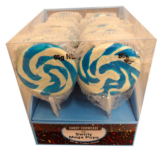 Swirly Mega Pop - Blue
