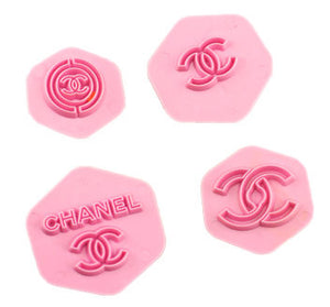 4PC Chanel Cutter and Embosser Stamp Set