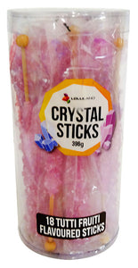 Crystal Stick Rock Candy Single - Lavender - Tutti Fruiti