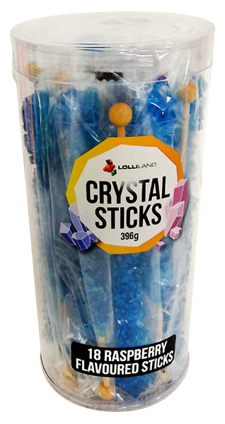 Crystal Stick Rock Candy Single - Royal Blue - Raspberry