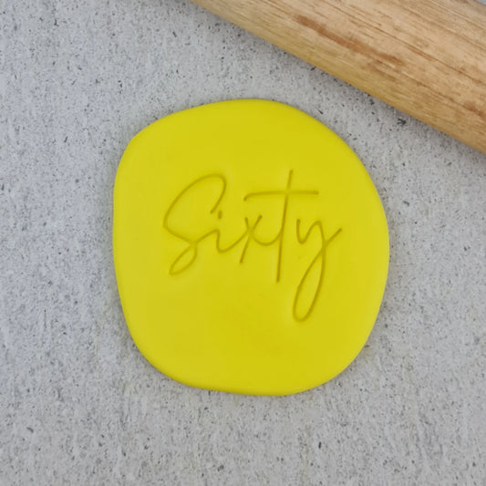 Custom Cookie Cutters Embosser - Sixty.