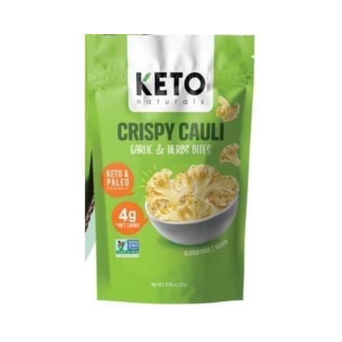 Keto Naturals - Crispy Cauli - Garlic and Herbs 27g