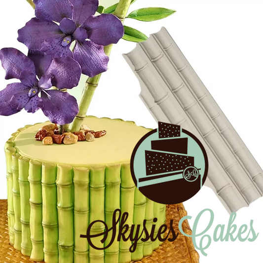 Silicone Mould - 3PC Bamboo - S267.