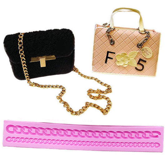 Silicone Mould - Chain - 2 sizes - S26.