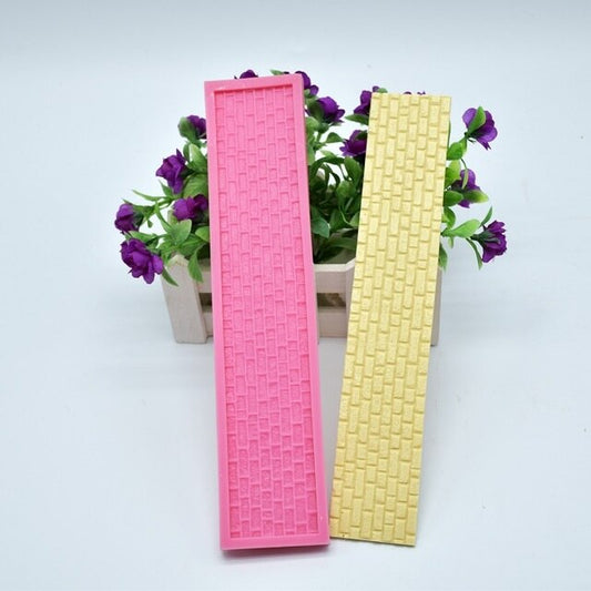 Silicone Mould - Brick Border - S385.