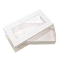 Loyal White Biscuit Box - 9" (22.5cm) x 4.5" (11.5cm) x 1.5" (4cm)