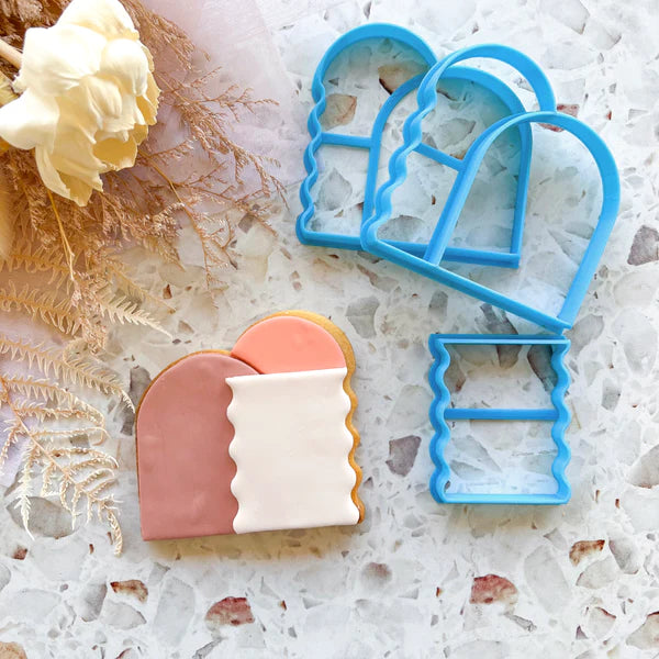 Custom cookie cutters - Maldives Inspired Statement Cutter Set (Cake Sera Sera).