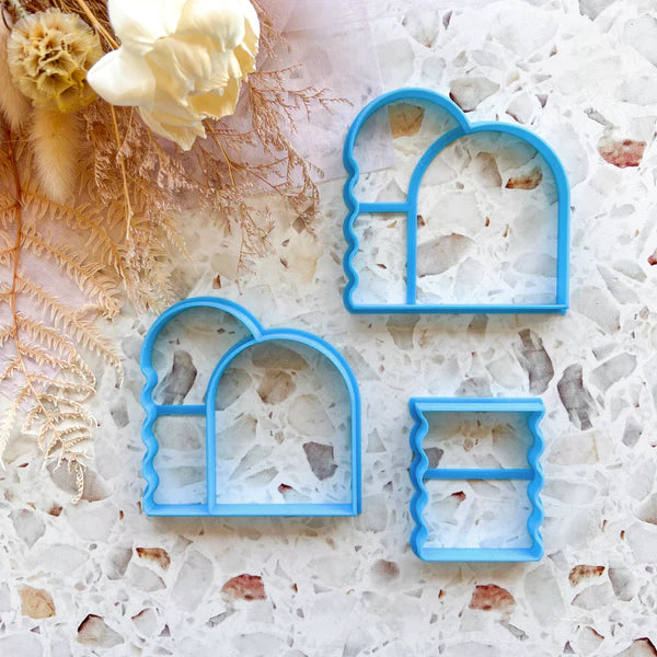 Custom cookie cutters - Maldives Inspired Statement Cutter Set (Cake Sera Sera).