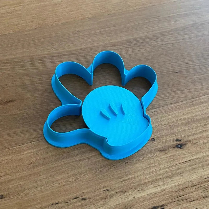 Cookie Cutter Store - Mickey Mouse Hand Cookie Cutter & Stamp *Last One*