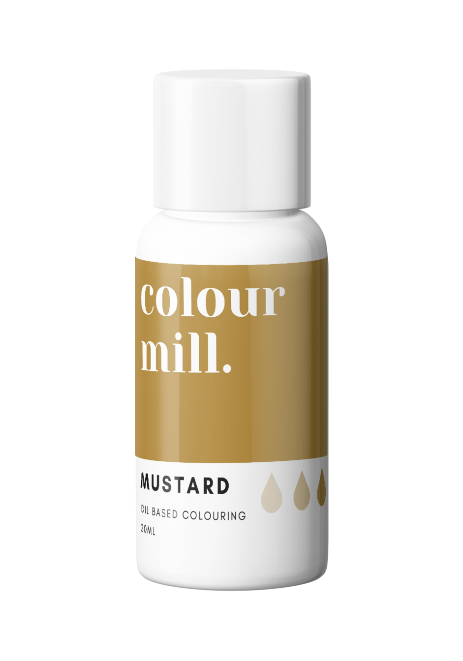 20ml Colour Mill Oil Based Colour - Mustard