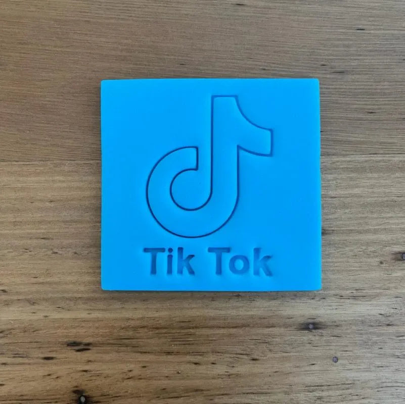 Cookie Cutter Store - Tik Tok Logo Cookie Cutter & Stamp *Last One*