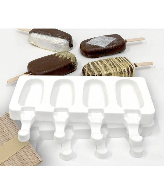 Loyal Popsicle Silicone Mould - SET of 2 Including Popsticks.