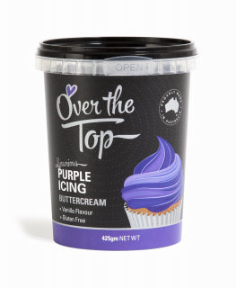 Over The Top Buttercream - Purple 425g