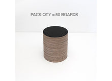 Round Slip Board - 70 x 2mm (50pk) - Black