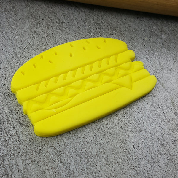 Custom Cookie Cutter - Burger Cutter and Embosser Set.