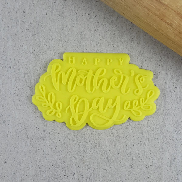 Happy Mothers Day Cutter and Debosser Set.