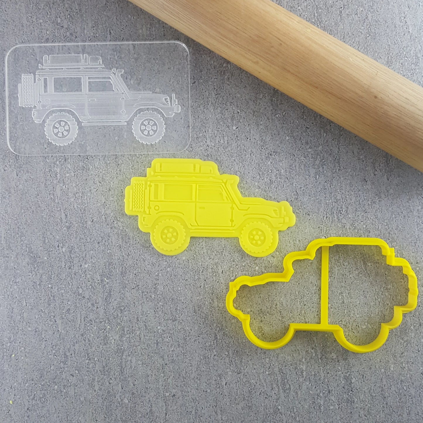 Custom Cookie Cutters 4WD Cutter and Debosser Set