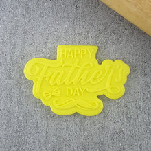 Custom Cookie Cutters - Happy Father's Day Cutter and Debosser