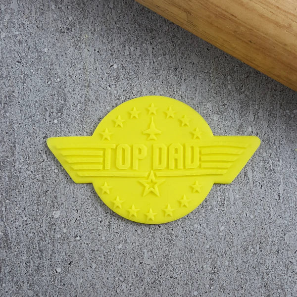Custom Cookie Cutters - Top Dad Cutter and Debosser