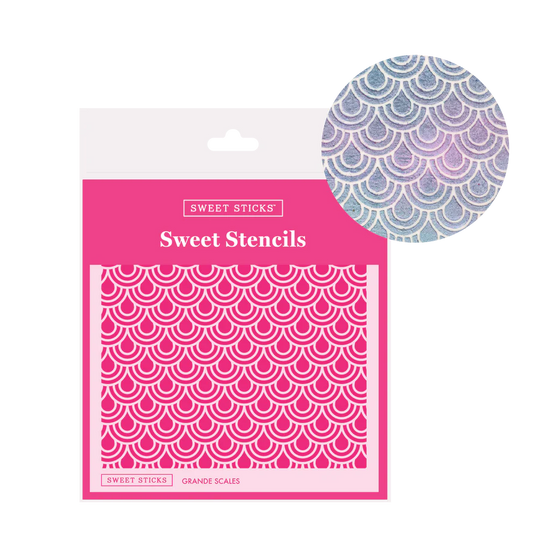 Sweet Sticks Stencil - Grande Scales
