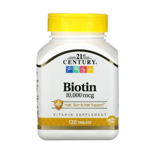 120 Tablets - Biotin 10,000mcg