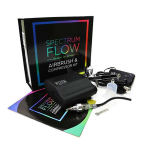 Spectrum Flow Airbrush & Compressor Kit