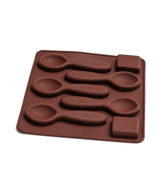 Silicone Chocolate Mould - Spoons.