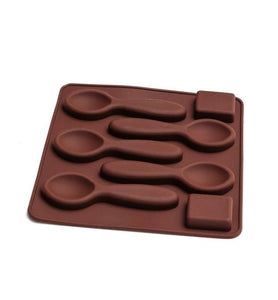 Silicone Chocolate Mould - Spoons