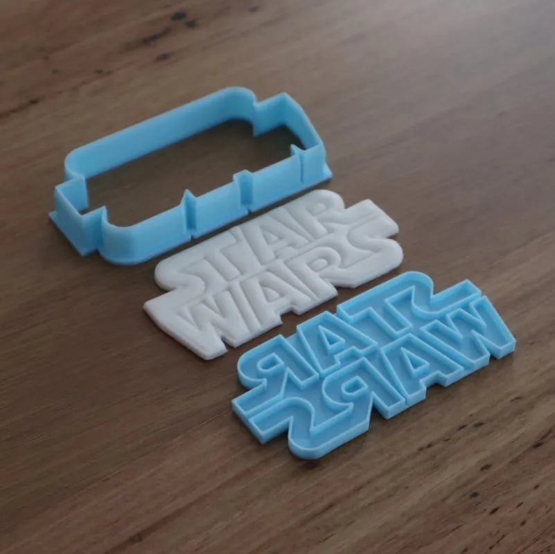 Cookie Cutter Store - Star Wars Logo Cutter and Stamp *Last One*