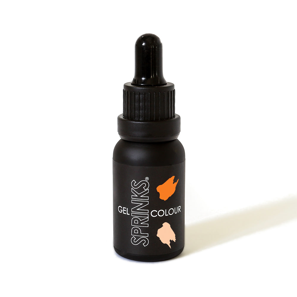 Sprinks Gel Colour 15ml - Sunset Orange