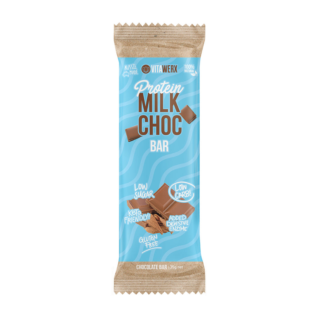 35g Vitawerx Chocolate Bar - Milk Chocolate